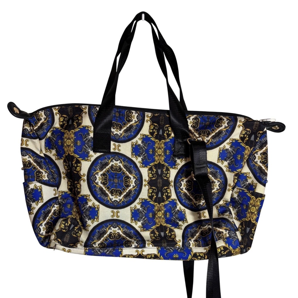 Alice + Olivia x Stacey Bendet Regal Sapphire‎ Duffle Weekender Bag